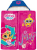Arena Badponcho "Cartoon" roze/meerkleurig - (L)150 x (B)75 cm
