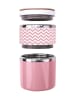 IRIS Isolier-Lunchbox in Rosa - 900 ml