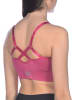 Arena Sport-BH "Seamless Adjustable" in Pink - Low
