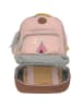 Lässig Rucksack "Adventure" in Rosa/ Braun - (B)24,5 x (H)27 x (T)15,5 cm