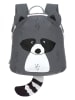 Lässig Rucksack ''About Friends - Racoon'' in Grau - (B)20 x (H)24 x (T)9,5 cm