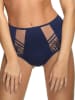 Gorsenia Stringi high waist w kolorze granatowym