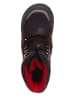 Richter Shoes Botki zimowe w kolorze granatowo-czerwonym