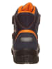 Richter Shoes Winterboots donkerblauw/oranje