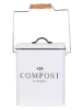 COOK CONCEPT Composthouder wit - 5 l