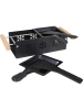 COOK CONCEPT Theelicht-raclette zwart - (B)26 x (H)8 x (D)11 cm