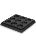 Lifa Living Kerzenhalter in Schwarz - (B)20 x (H)15 x (T)20 cm