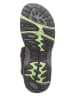 CMP Leren trekkingsandalen zwart