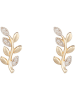 DIAMOND & CO Gold-Ohrstecker "Sanya" mit Diamanten