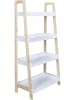 The Home Deco Kids Wandmeubel "Tim" wit/naturel - (B)60 x (H)117 x (D)30 cm