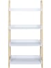 The Home Deco Kids Wandmeubel "Tim" wit/naturel - (B)60 x (H)117 x (D)30 cm