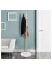 THE HOME DECO FACTORY Kapstok "Fiona" naturel /wit - (H)130 x Ø 40 cm