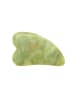 Crystallove Kamień Gua Sha w kolorze zielonym - 8,5 x 5,5 x 0,5 cm