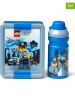 LEGO 2-delige lunchset "Lego City" blauw