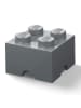 LEGO 4-delige set: opbergboxen "Brick" meerkleurig