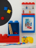 LEGO Wandregal "4 Knobs" in Blau - (B)15,9 x (H)47 x (T)16,1 cm