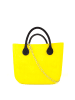 O Bag Torebka "Standard" w kolorze żółto-czarnym - (S)39 x (W)31 x (G)14 cm