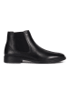 Geox Leder-Chelsea-Boots "Gladwin" in Schwarz