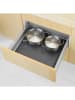 Wenko 2-delige set: antislipmatten zwart - (L)150 x (B)50 cm