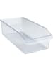 Wenko Kühlschrank-Organizer in Transparent - (B)15 x (H)9,5 x (T)31 cm