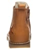 BO-BELL Leren chelseaboots camel