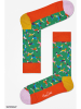 Happy Socks 4-delige geschenkset "Singing Retro Holiday" rood/groen/blauw