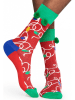 Happy Socks 4-częściowy zestaw prezentowy "Holiday" ze wzorem