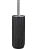 Wenko Toiletborstelgarnituur "Agropoli" antraciet - (H)36,5 cm