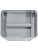 Wenko Toiletborstelgarnituur "Imon" grijs - (H)58,5 cm