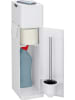 Wenko Toiletborstelgarnituur "Imon" wit - (B)20 x (H)58,5 x (D)15 cm