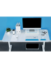 Leitz Stojak "WOW" w kolorze biało-niebieskim na monitor