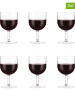 bodum 6-delige set: rode wijnkelken "Oktett" - 250 ml