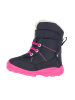 Kamik Winterboots "Snowman" donkerblauw/lichtroze