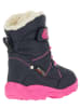Kamik Winterboots "Snowman" donkerblauw/lichtroze