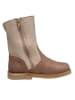 kmins Leren winterlaarzen beige/lichtbruin