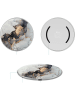 SmartCase Induktions-Ladestation in Schwarz/ Gold/ Grau