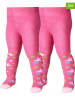 Playshoes 2-delige set: maillots roze