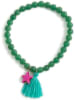 Overbeck and Friends Armband "Hope" in Grün - Ø 6 cm