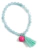 Overbeck and Friends Armband "Hope" lichtblauw - Ø 6 cm