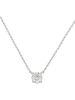 DIAMANTA Witgouden ketting "Collier impérial" met diamant - (L)42 cm