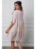 Joséfine Leinen-Kleid "Etsy" in Rosa