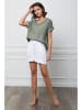Fleur de Lin Leinen-Shirt "Fabius" in Khaki