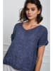 Joséfine Linnen shirt "Fabius" donkerblauw