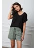 Plume Leinen-Shirt "Fabius" in Schwarz