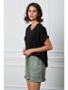 Plume Leinen-Shirt "Fabius" in Schwarz