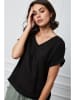 Plume Leinen-Shirt "Fabius" in Schwarz