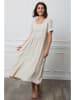 Joséfine Leinen-Kleid "Gustavo" in Beige