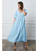 Joséfine Leinen-Kleid "Gustavo" in Hellblau