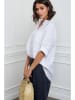 Joséfine Leinen-Bluse "Helly" in Weiß