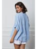 Joséfine Linnen blouse "Helly" lichtblauw